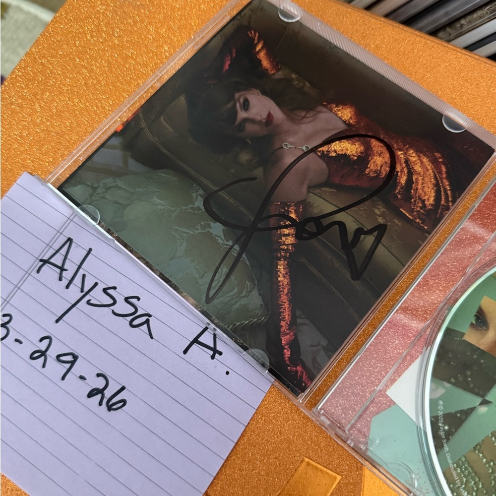 The Life of a Showgirl CD + Hand Signed Photo #2